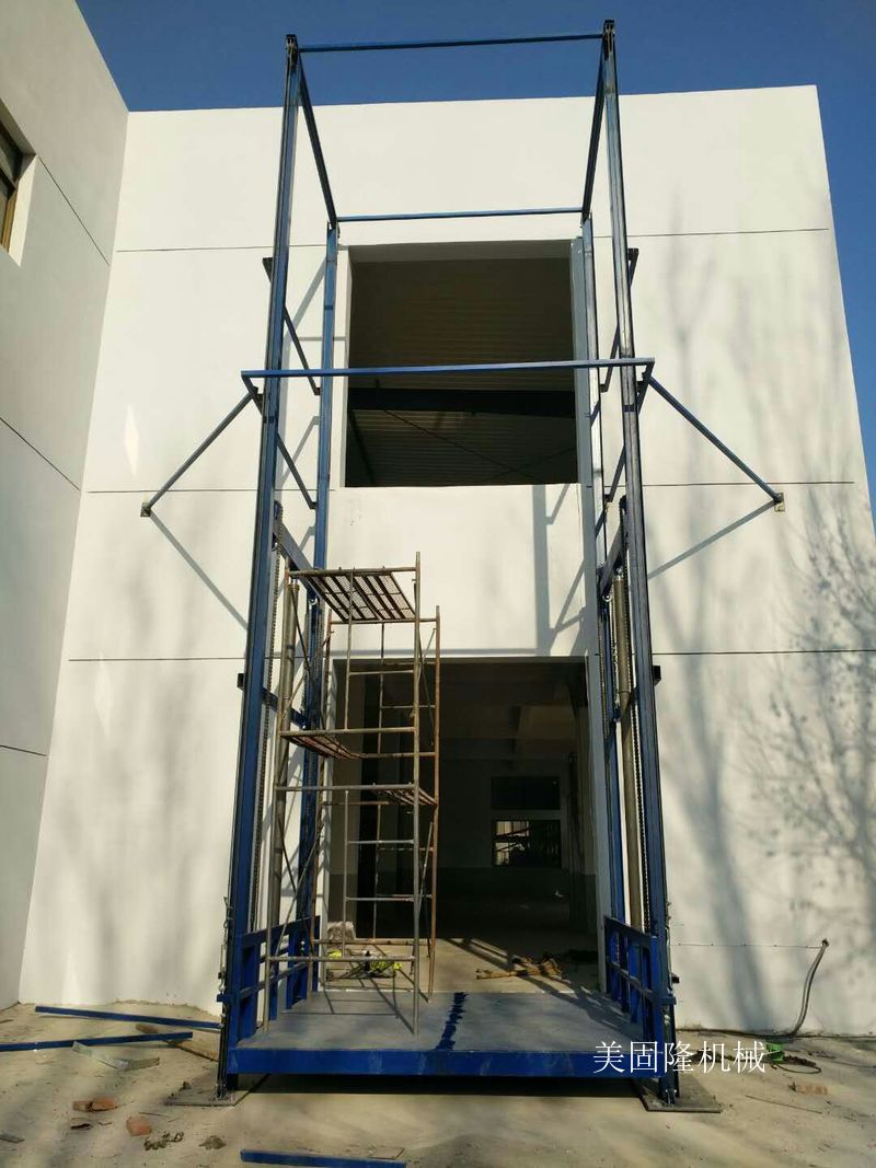 西安仓库专用导轨式升降货梯价格